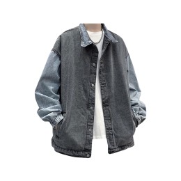 Personal Design Washed Denim Jacket Custom Loose Y2K Denim Jacket Denim Jacket Supplier SKJN012 Personal Design Washed Denim Jacket Custom Loose Y2K Denim Jacket Denim Jacket Supplier SKJN012